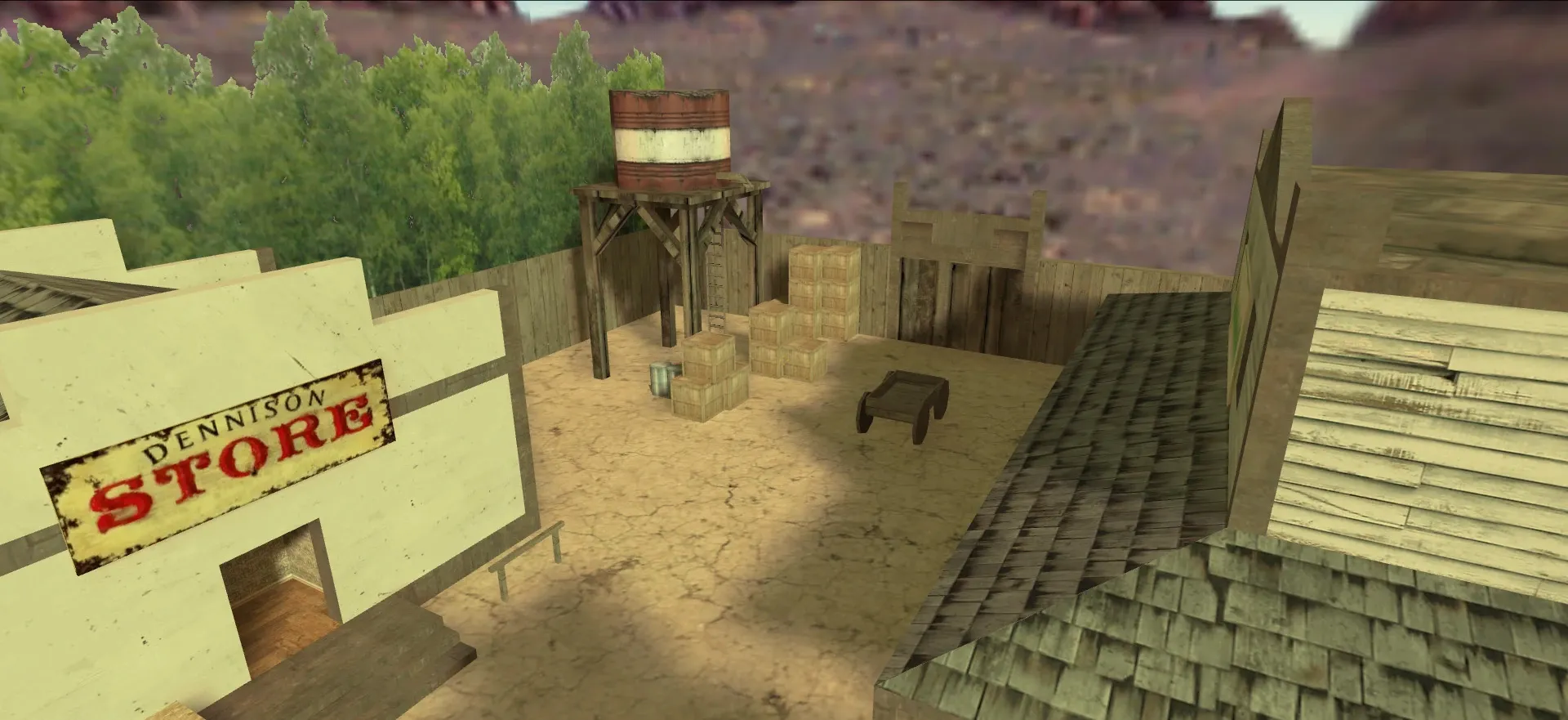 Скачать Карта de_westwood2019 для CS 1.6: Тактика и особенности - Скриншот