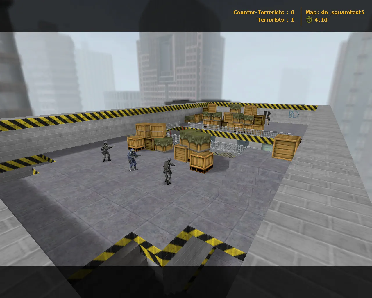 Карта de_squaretest5 для Counter-Strike 1.6: тактика и особенности — скриншот 7