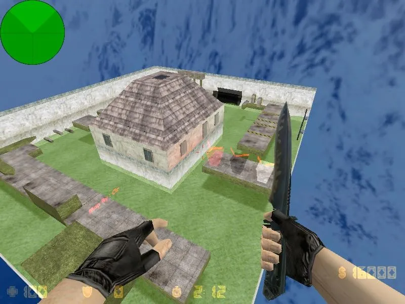 Скачать deathrun_toeasy для CS 1.6: карта deathrun, точки, маршруты, .nav и оптимизация - Скриншот