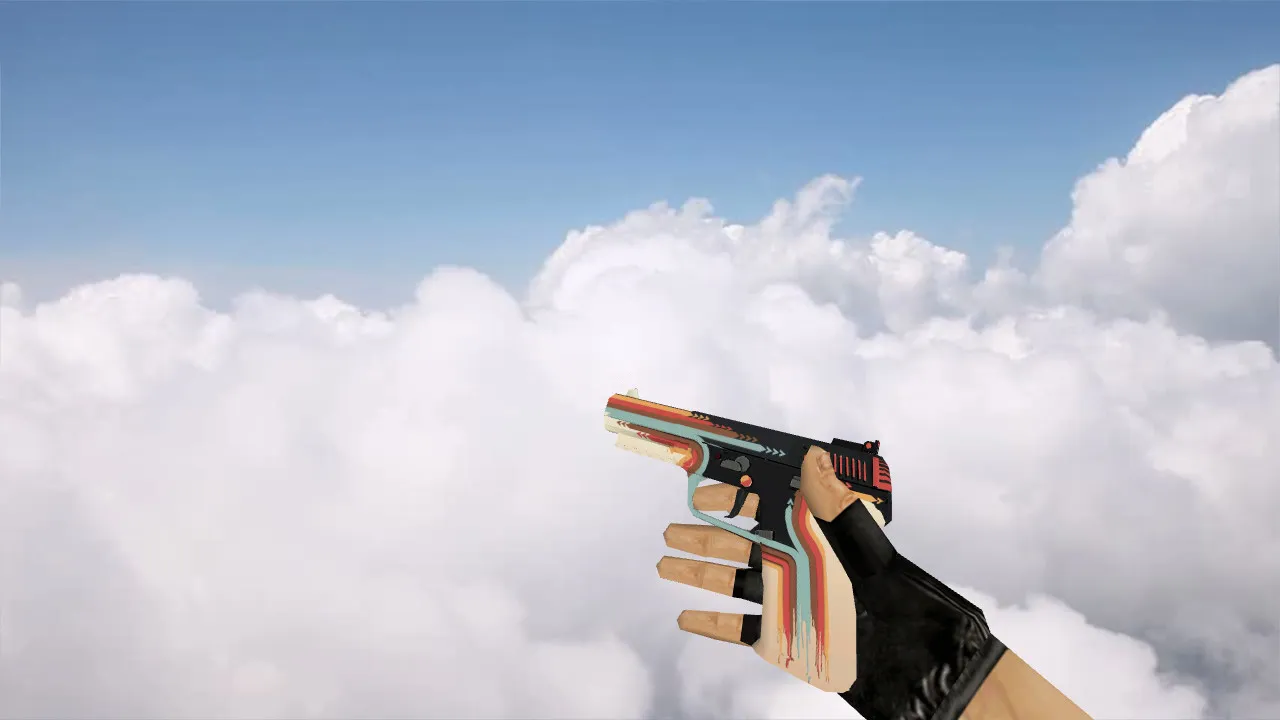 Скачать Модель «Five-Seven Дань прошлому» для CS 1.6 - Скриншот