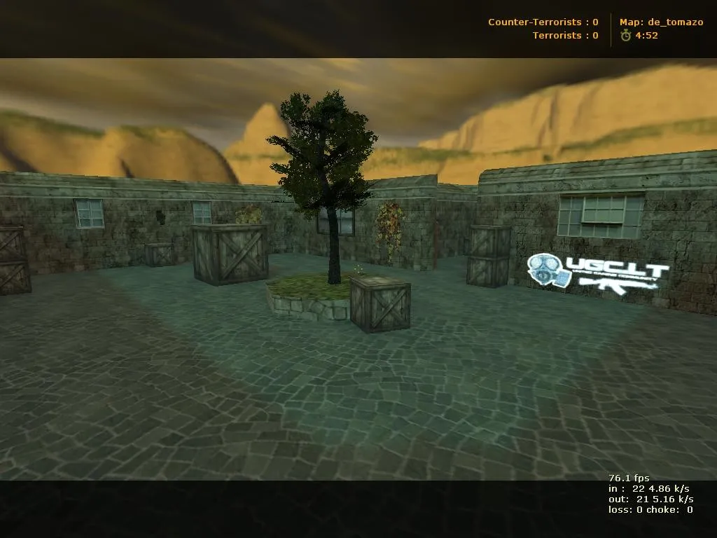 Скачать Карта de_tomazo для CS 1.6: тактика и особенности - Скриншот