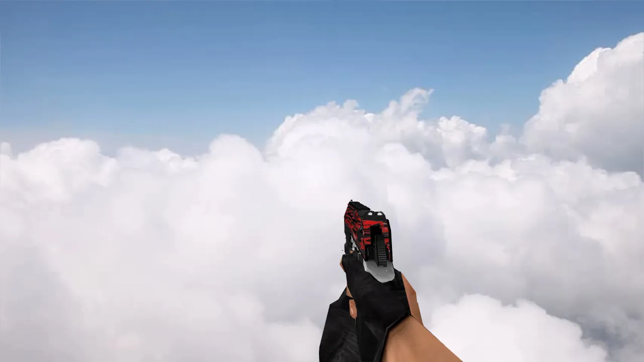Скачать Модель «Deagle Red Tiger» для CS 1.6 | Уникальный скин - Скриншот