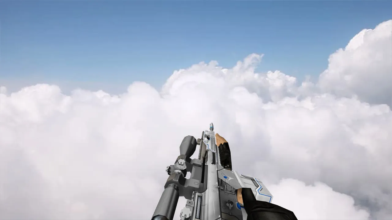 Скачать Модель SCAR-20 Gemini для CS 1.6 - Качественные текстуры и анимации - Скриншот