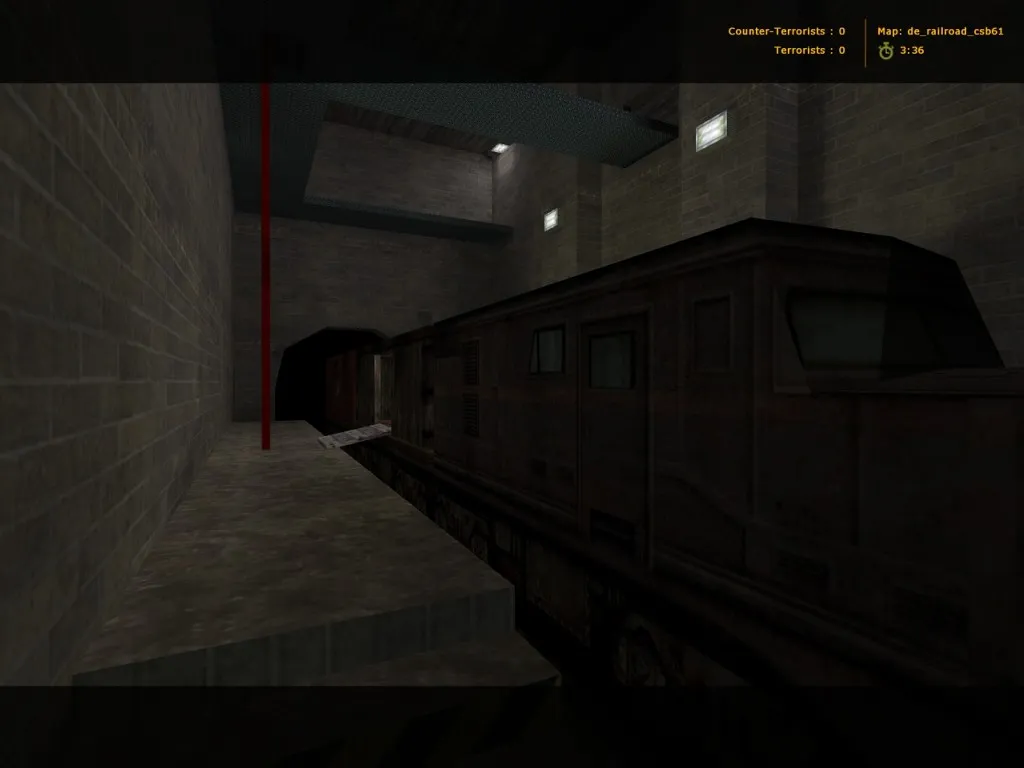 Скачать Карта de_railroad_csb61 для Counter-Strike 1.6 - Обзор и Тактика - Скриншот