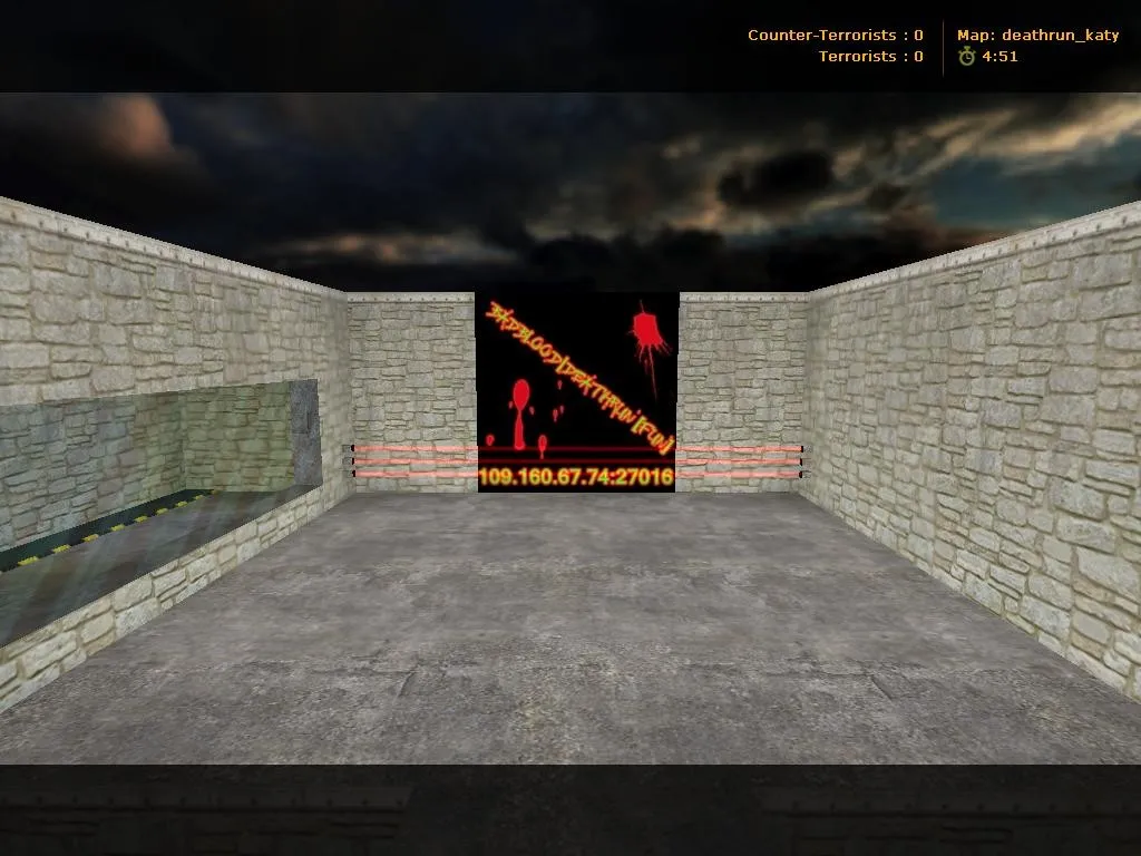 Карты deathrun: deathrun_katy для CS 1.6 — ловушки, тайминги и точки для игры без лагов — скриншот 6