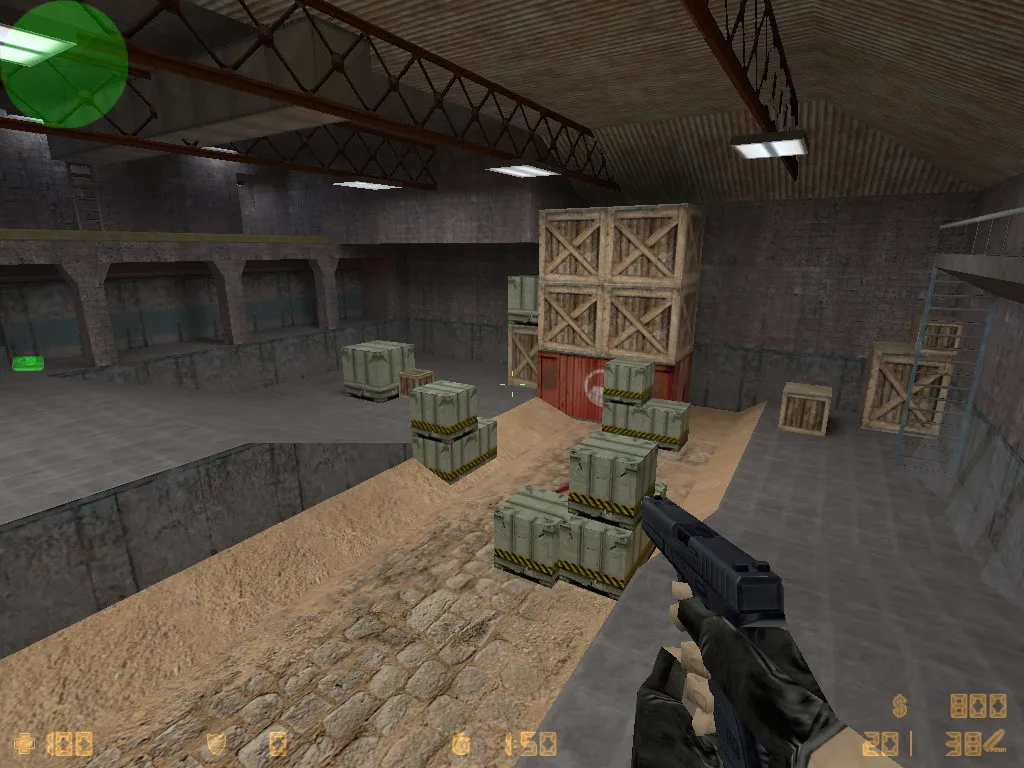 Скачать Карта de_dust_assault для CS 1.6: точки, тактика за T/CT, .nav для ботов и оптимизация wpoly/epoly - Скриншот