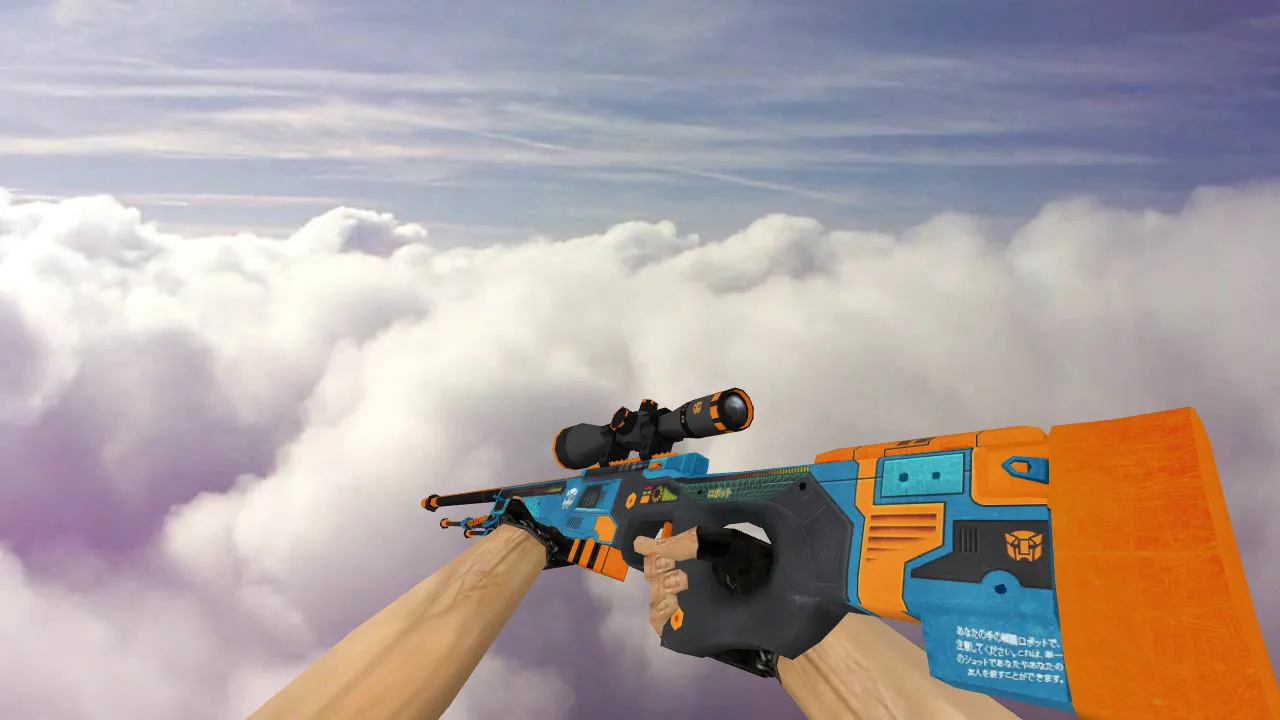 Скачать Модель «AWP Transformer» для CS 1.6 - Качество и Анимация - Скриншот