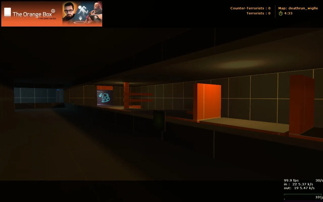 deathrun_wiglle для CS 1.6: карта deathrun, точки, тайминги и настройка сервера без лишней возни — скриншот 2