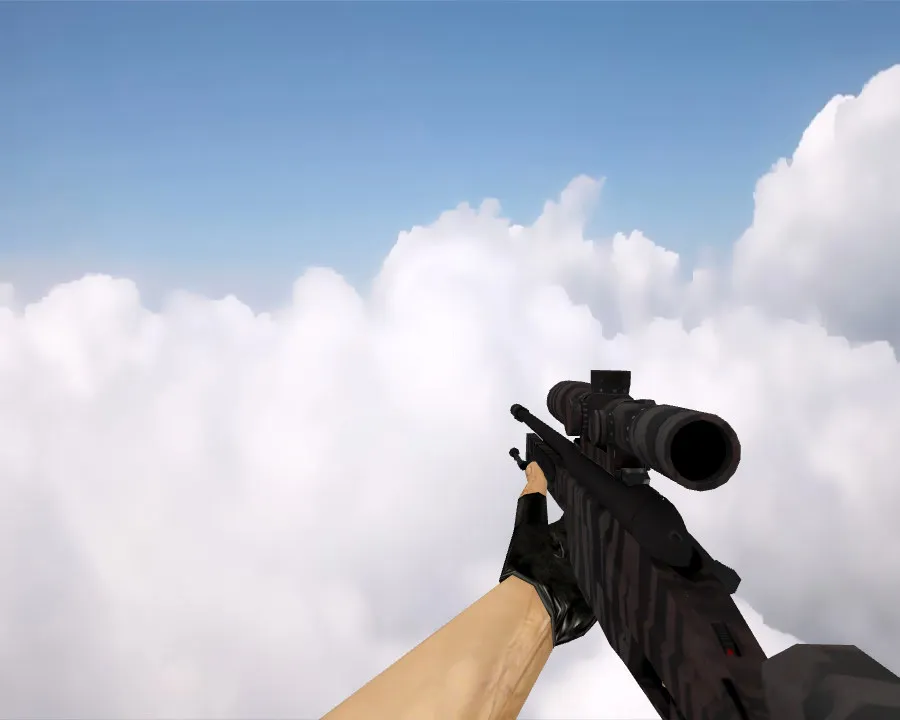 Скачать SSG 08 | Жертва (Prey) для CS 1.6 - Оружие с уникальным дизайном - Скриншот