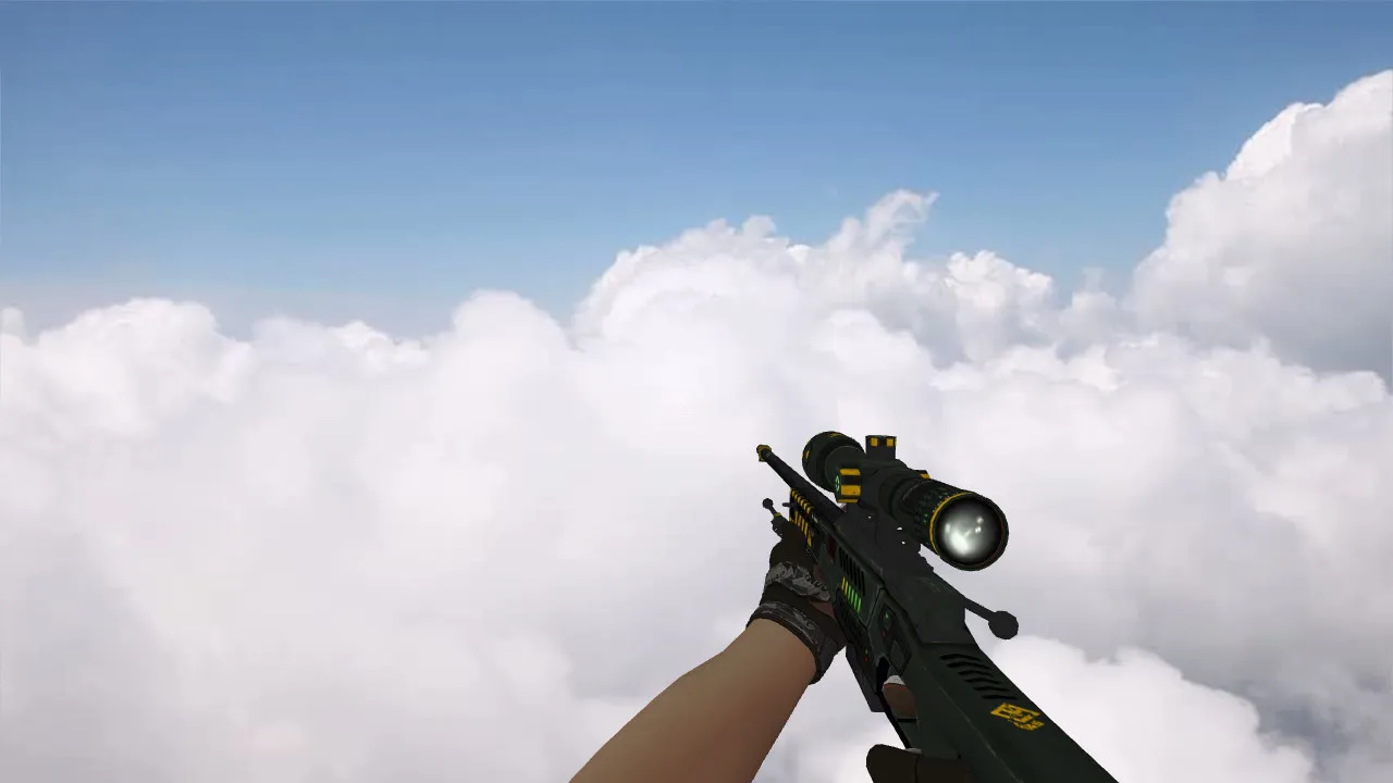 Скачать Модель AWP Phobos v2 для CS 1.6: Качество и уникальность - Скриншот
