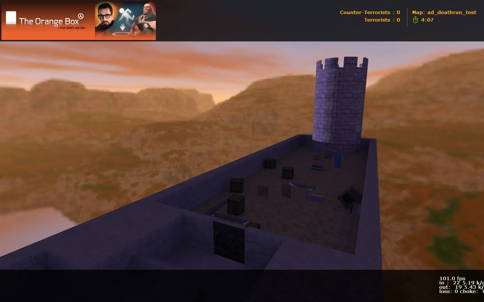 Скачать deathrun_ad_surftoprincess для CS 1.6: точки, маршруты, .nav и оптимизация - Скриншот
