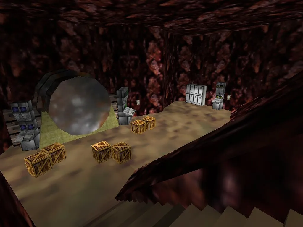 Карта ge_caverns для CS 1.6: подробное описание и тактики — скриншот 6