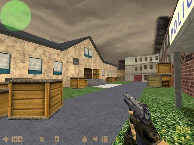 Скачать Карта de_eat_my_shorts для CS 1.6: тактика, точки, .nav для ботов и оптимизация wpoly/epoly - Скриншот