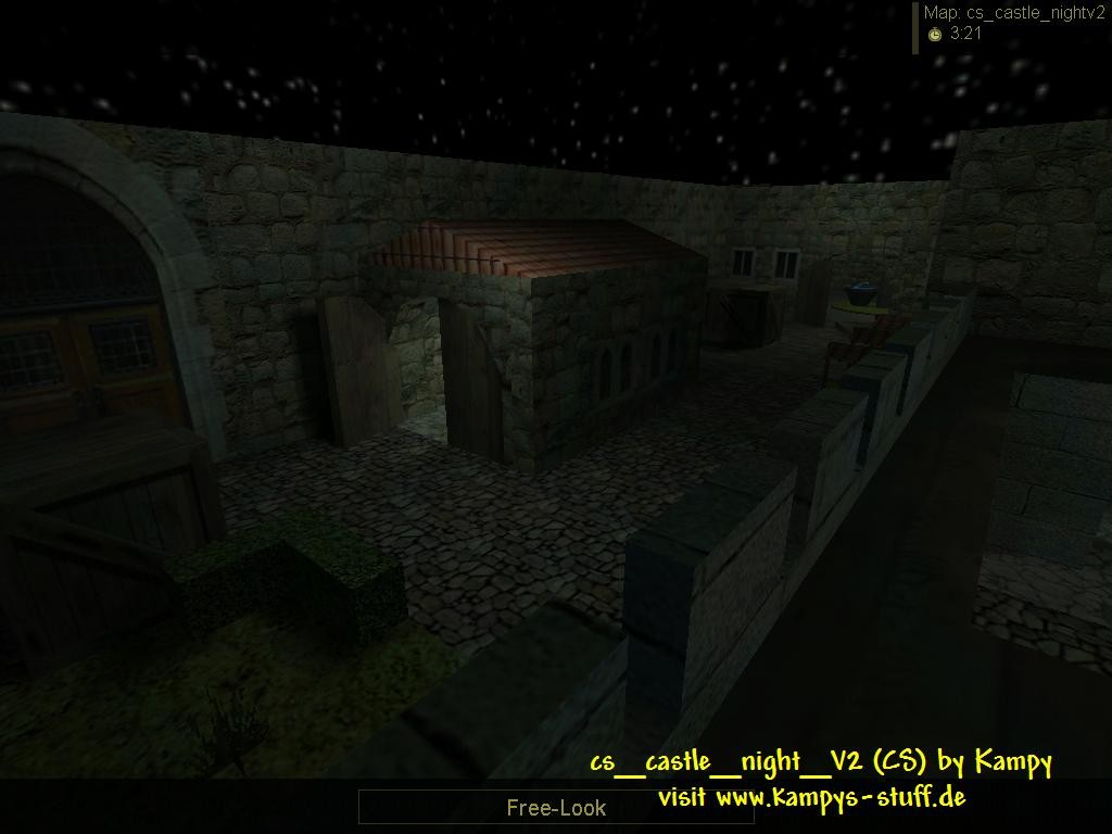 cs_castle_nightv2 - скриншот 2