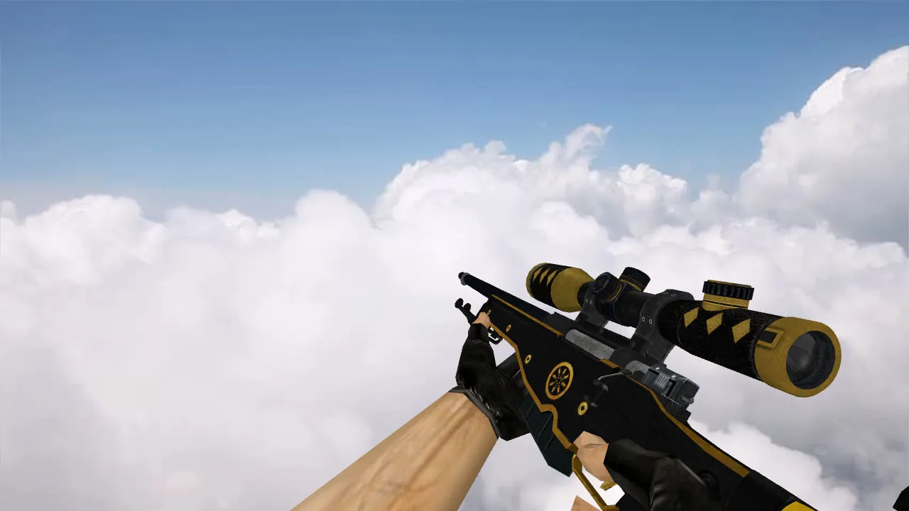 Скачать Модель «AWP Shinken» для CS 1.6 - Высокое качество и уникальность - Скриншот