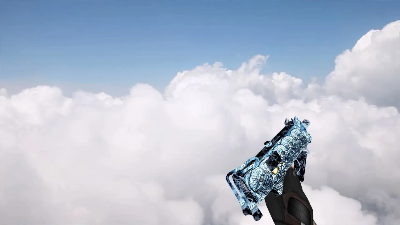 Скачать Модель «MAC-10 Diamond skull» для CS 1.6: Скачай и играй - Скриншот