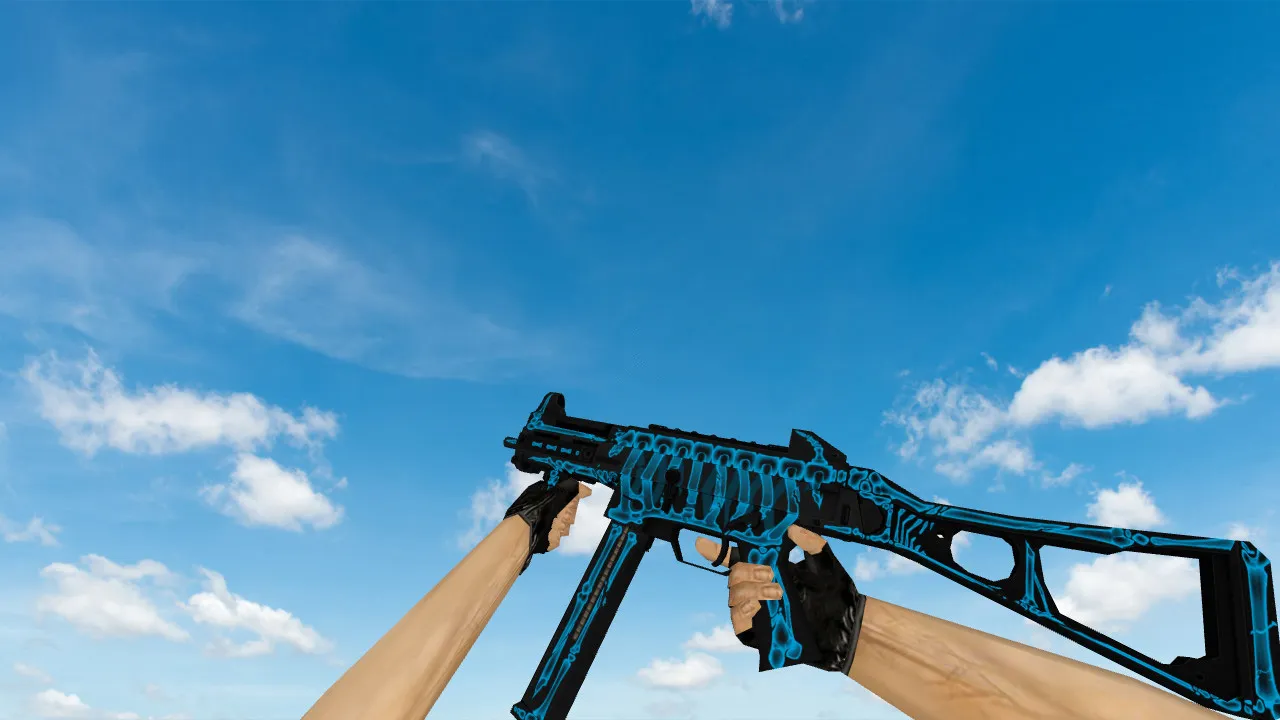 Скачать Модель UMP-45 «Облучение» для CS 1.6: Подробное описание - Скриншот