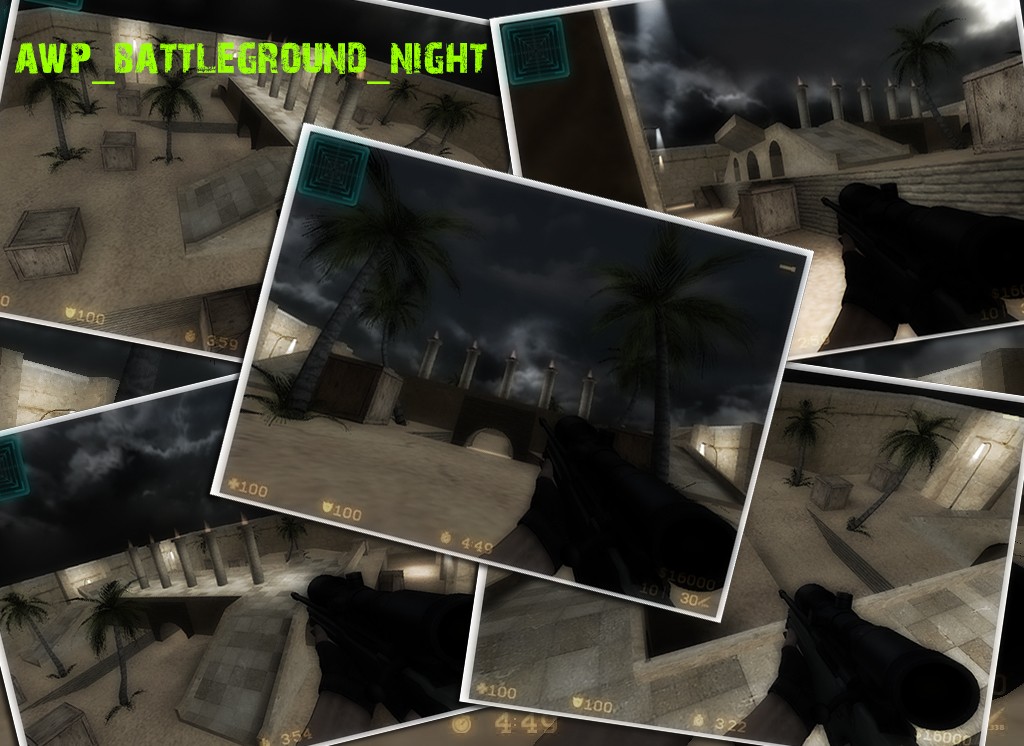 Скачать awp_battleground_night - Скриншот