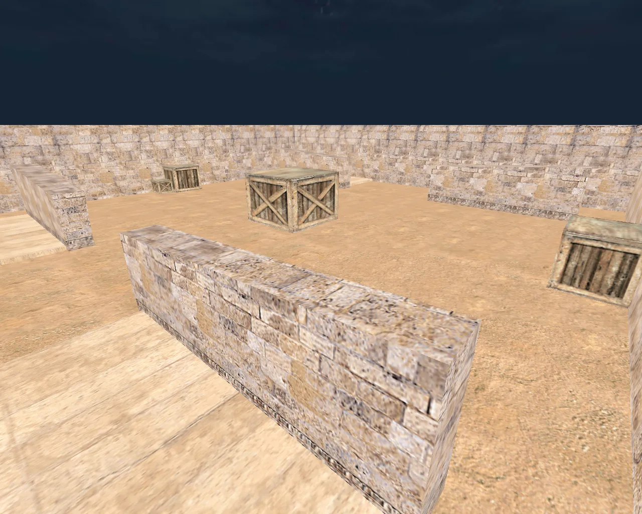 Скачать aim_elites для CS 1.6: карта для тренировки прицела, точек и раундов на скорость - Скриншот