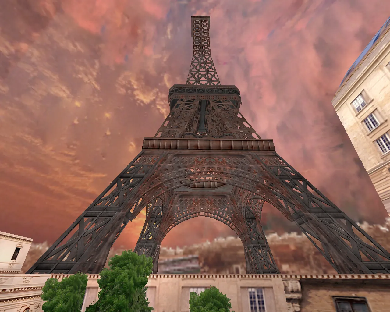 Скачать Карта cs_paris для CS 1.6: баланс сторон, точки под раунд и оптимизация wpoly/epoly - Скриншот