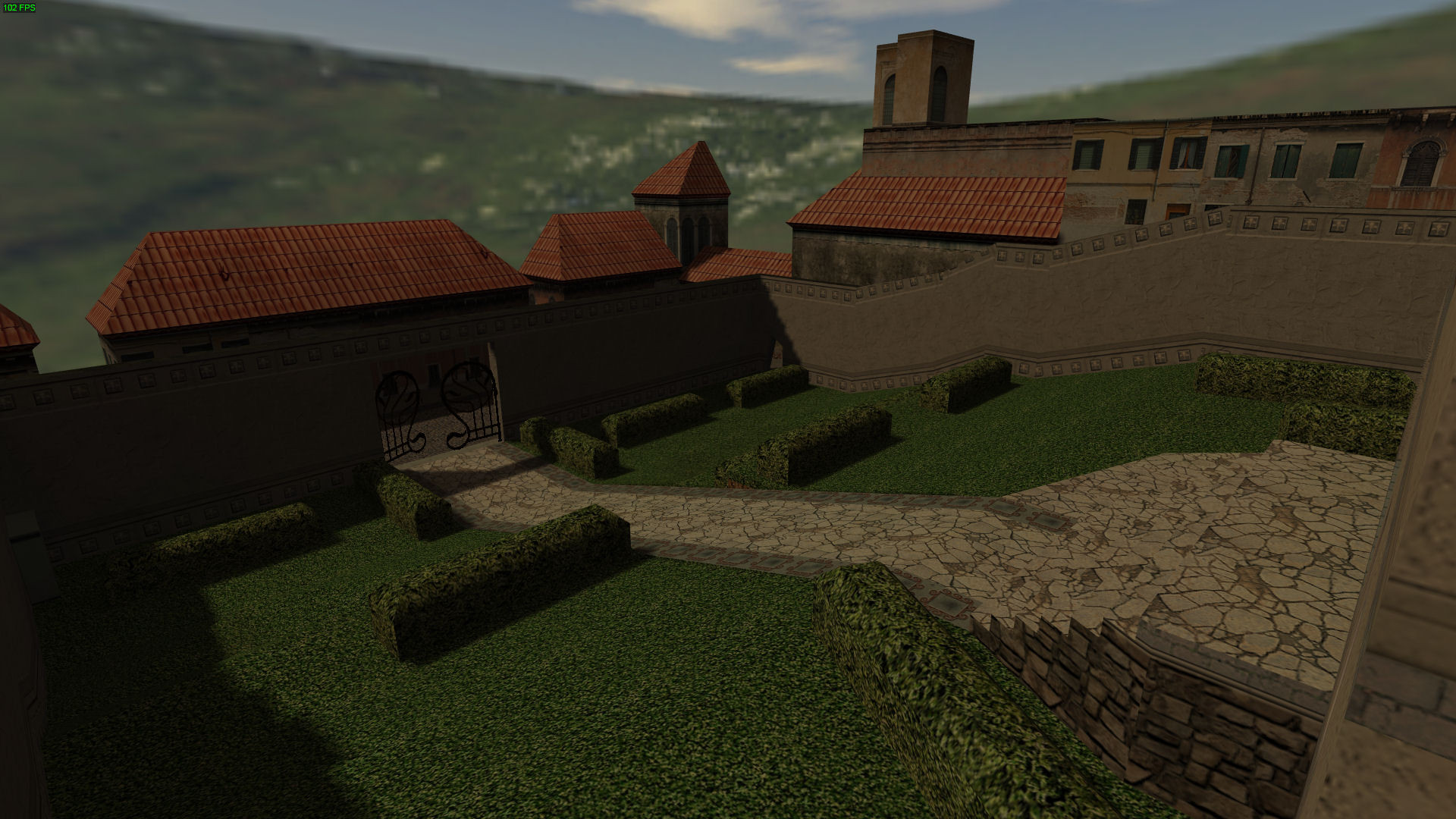 cs_italyvilla_day — скриншот 6