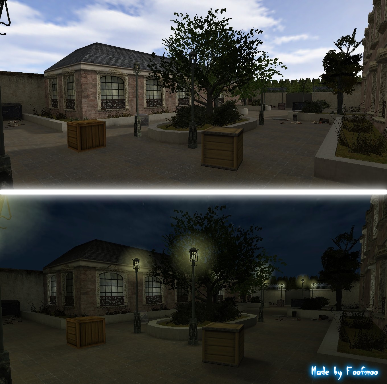 awp_courtyard — скриншот 5
