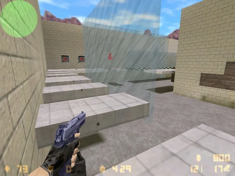 Скачать deathrun_galaxy_v1 для CS 1.6: карта deathrun, точки, боты с .nav, оптимизация wpoly/epoly - Скриншот