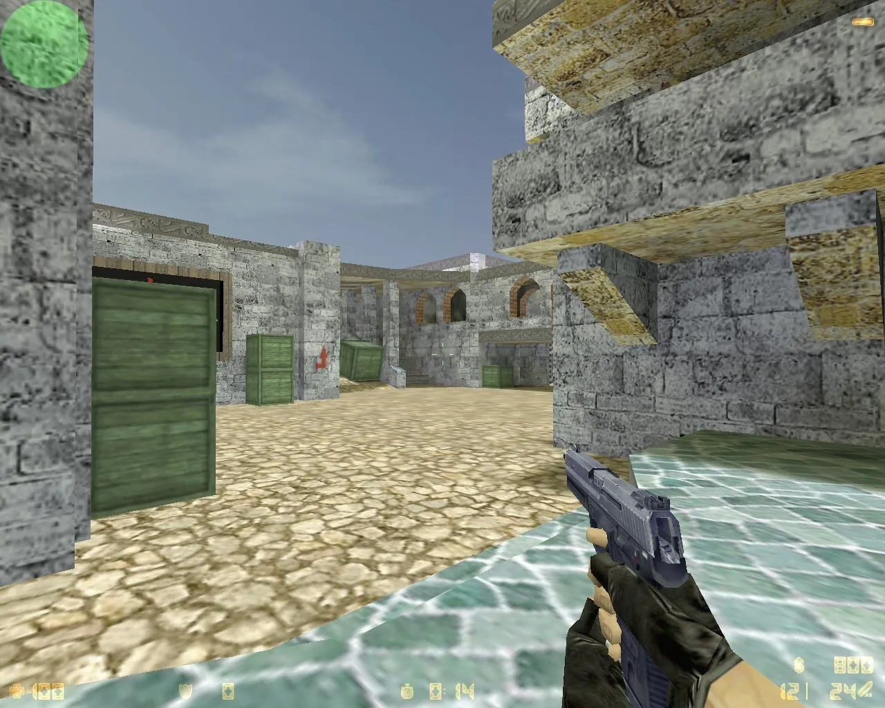 Скачать Карта de_seppuku для CS 1.6: тактика и особенности - Скриншот