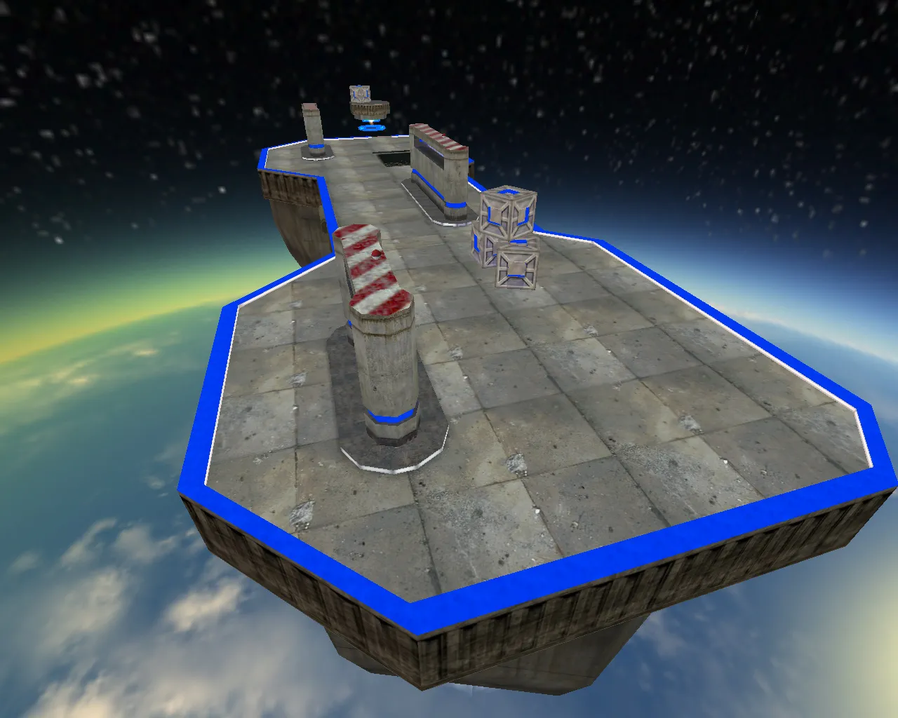 Скачать Карта awp_spacewar для CS 1.6: обзор точек, маршруты, оптимизация и .nav для ботов - Скриншот