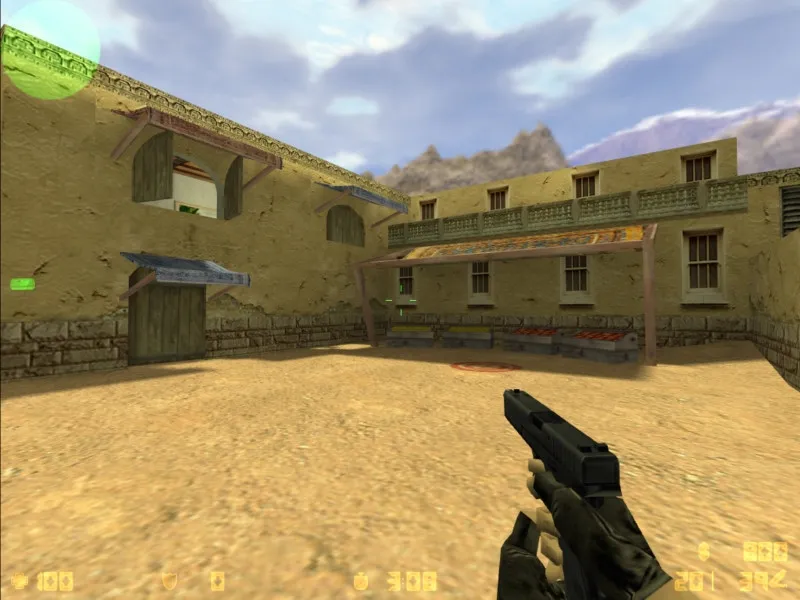 Карта de_wastetown для CS 1.6 - Тактические возможности и оптимизация — скриншот 6