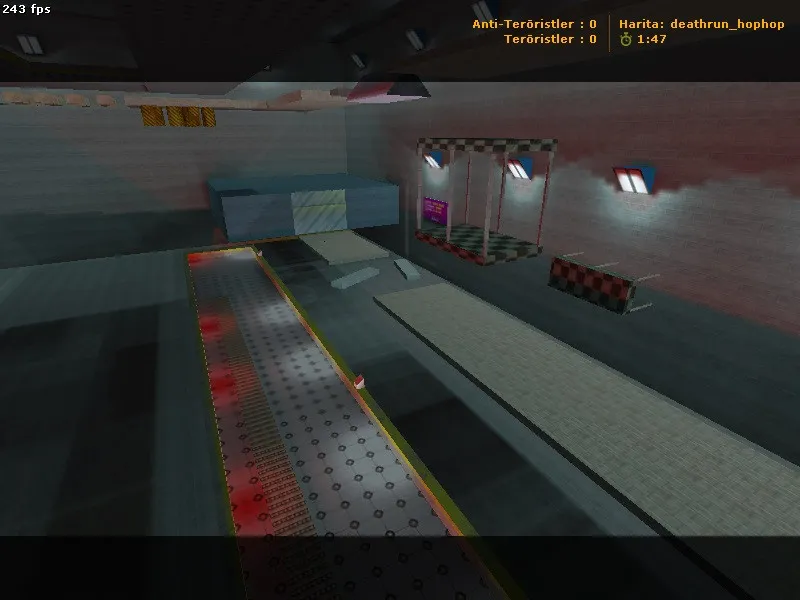 deathrun_hophop для CS 1.6: карта deathrun, точки, .nav для ботов и оптимизация под старые ПК — скриншот 9