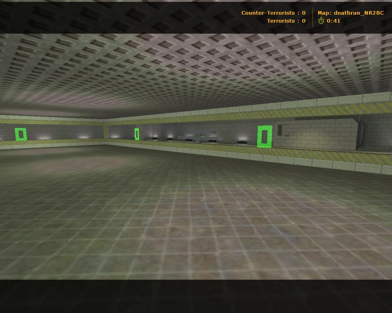 Скачать deathrun_nr2bc_b1 — карта Deathrun для CS 1.6: боты .nav, баланс сторон, оптимизация wpoly/epoly - Скриншот