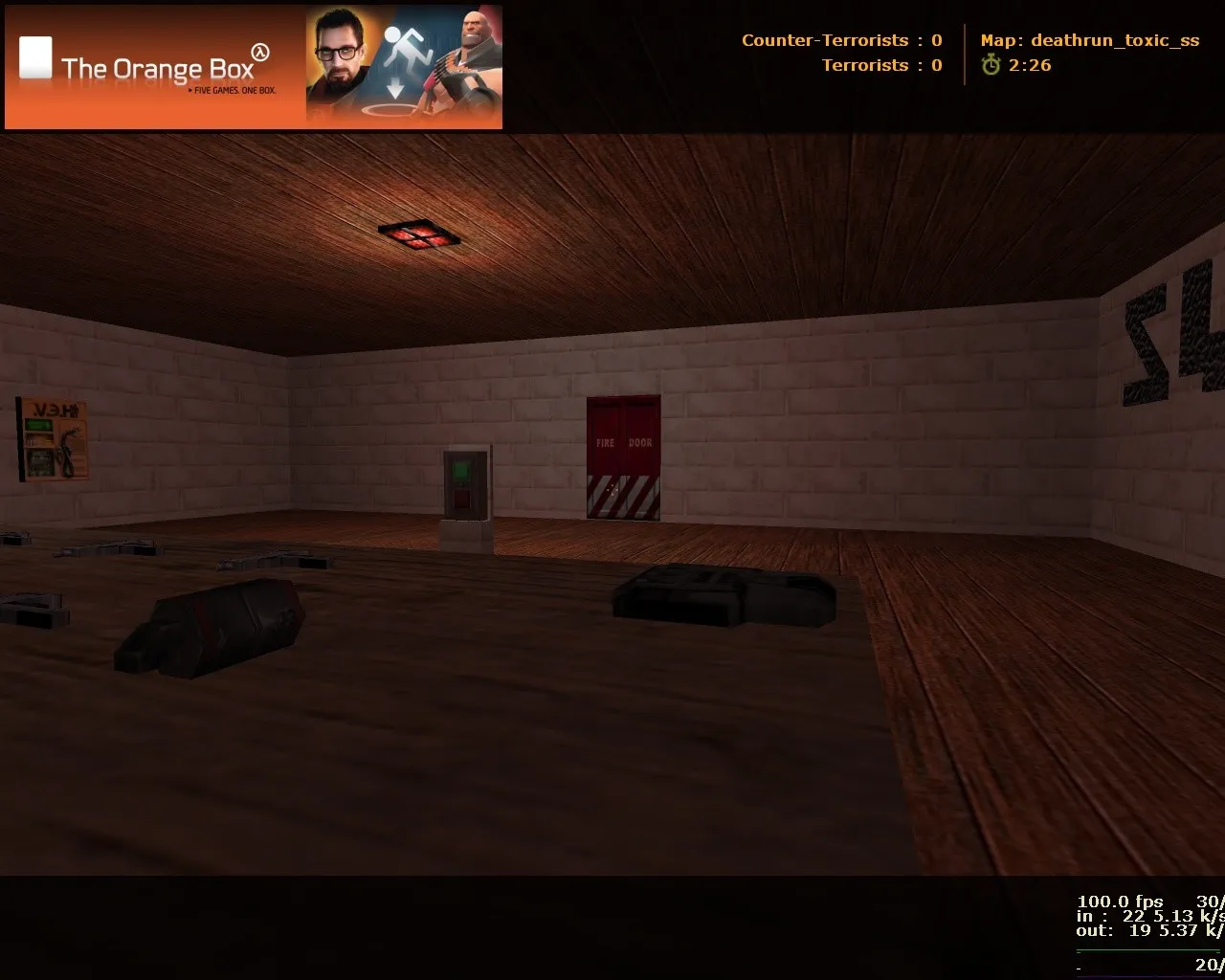 deathrun_toxic_ss для CS 1.6: тактика за TR/CT, боты через .nav, оптимизация карты и настройки игры — скриншот 6