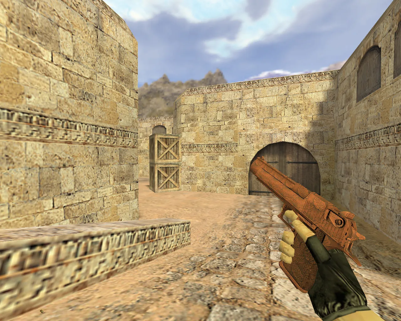 Скачать Модель «Deagle БАХ» для CS 1.6 - Идеальный выбор для стрельбы - Скриншот
