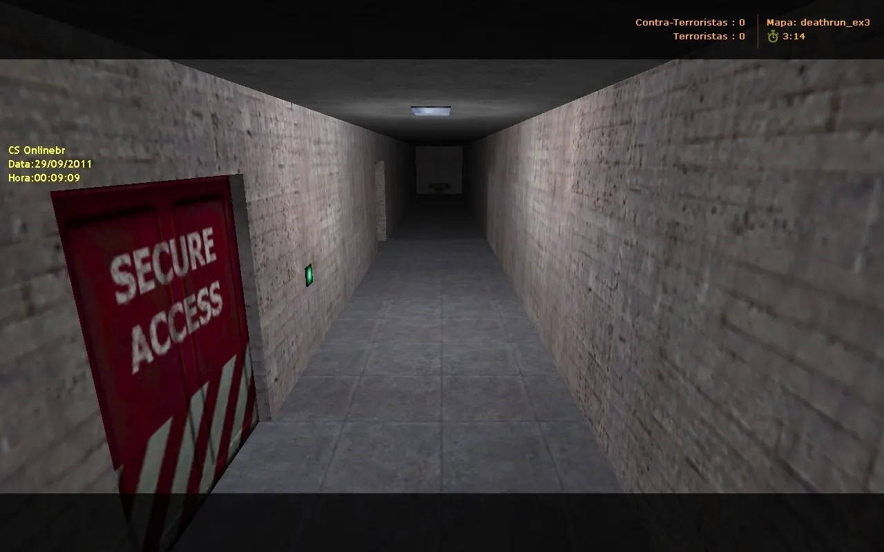Скачать deathrun_ex3 для CS 1.6 — карта Deathrun, точки, раунды, bоты, .nav и оптимизация - Скриншот