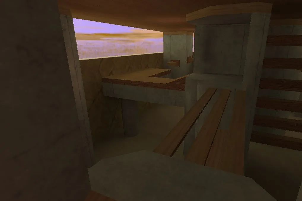 Скачать Карта deathrun_standy для CS 1.6: баланс сторон, точки, .nav для ботов и оптимизация - Скриншот