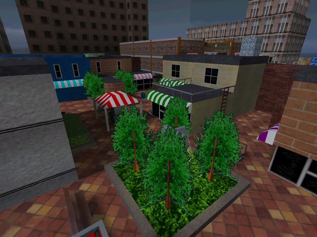 Скачать Карта counterstrike_town для CS 1.6: баланс сторон, точки, .nav и оптимизация - Скриншот