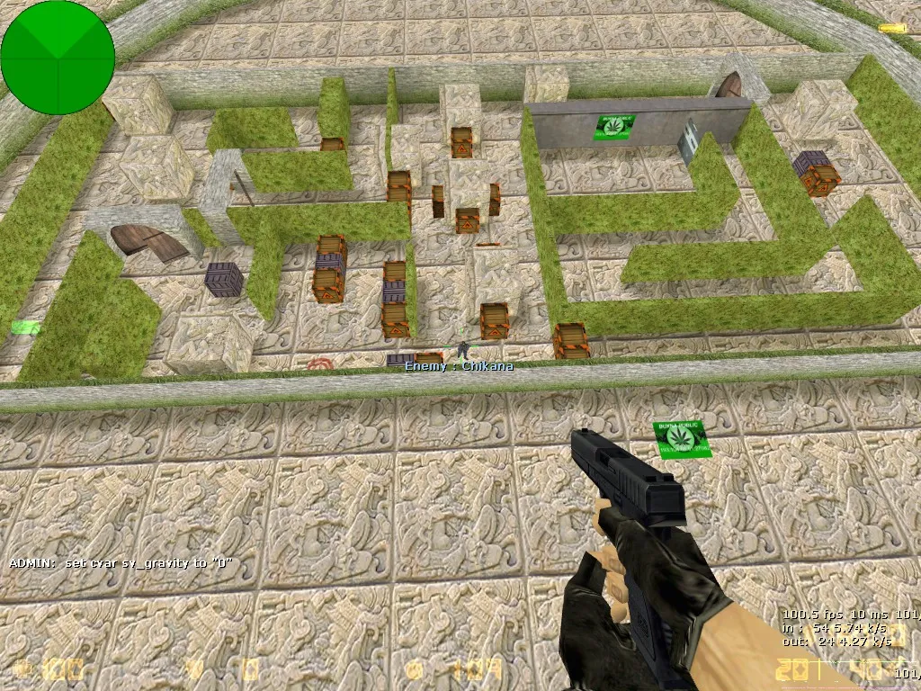 Скачать Карта de_xna_chikana для CS 1.6 - загрузите и играйте на новых аренах - Скриншот