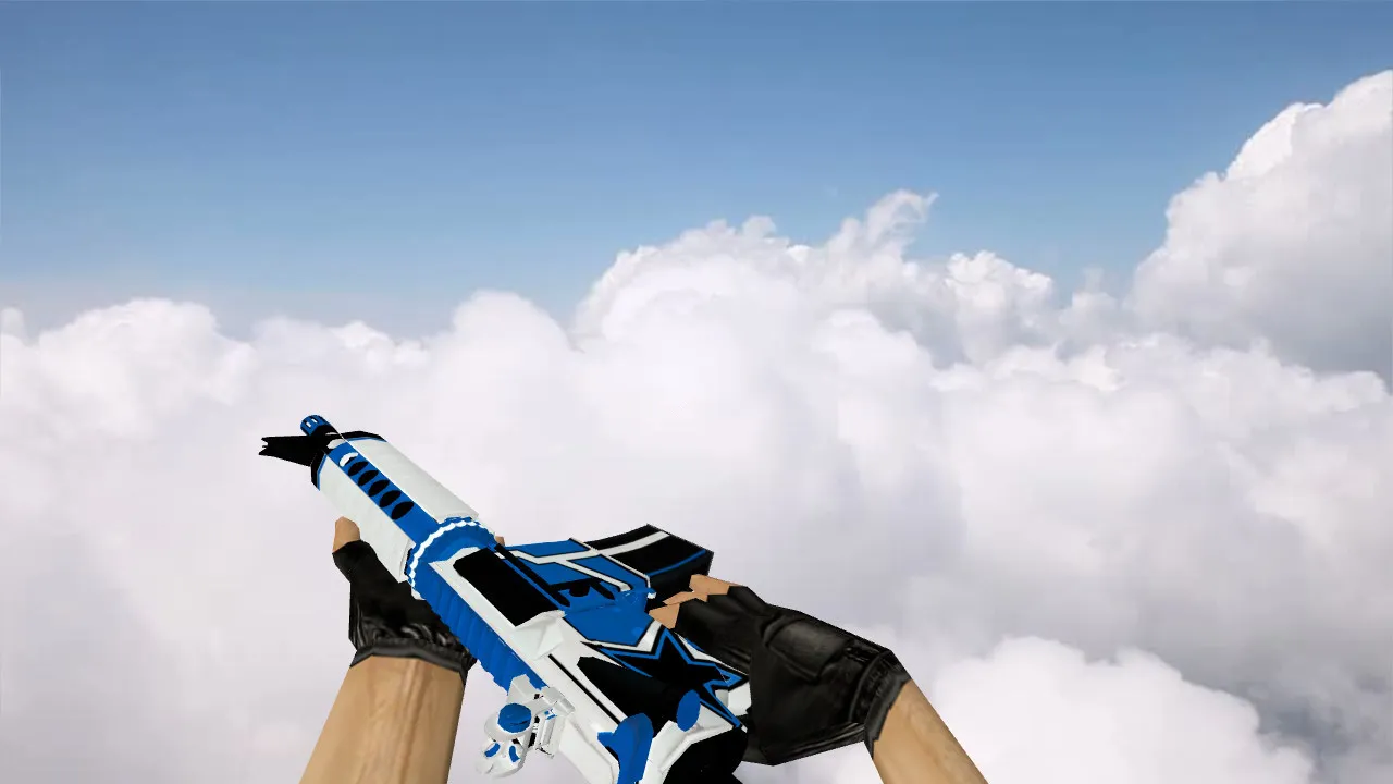 Скачать Модель «M4A4 Velocity» v_ модель и звуки для CS 1.6: осмотр, текстуры, качество и анимация - Скриншот