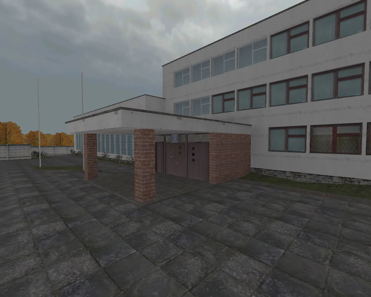 Карта cs_51school для CS 1.6: точки, баланс сторон, .nav для ботов и оптимизация wpoly/epoly — скриншот 1