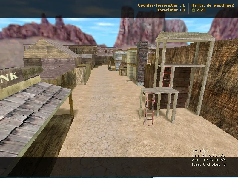 Скачать Карта de_westtime2 для CS 1.6: особенности и тактики - Скриншот