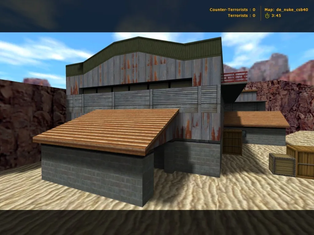 Скачать Карта de_nuke_csb40 для CS 1.6 - стратегии и особенности - Скриншот