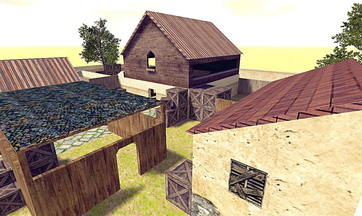 Скачать Карта de_town_arco для CS 1.6: Тактика и особенности - Скриншот