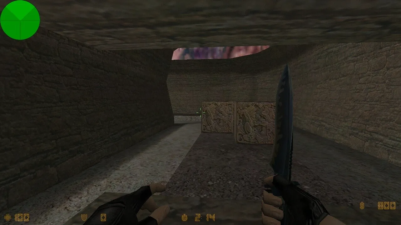 Скачать deathrun_f0rbots для CS 1.6: карта deathrun, раунды, точки, .nav для ботов и оптимизация - Скриншот