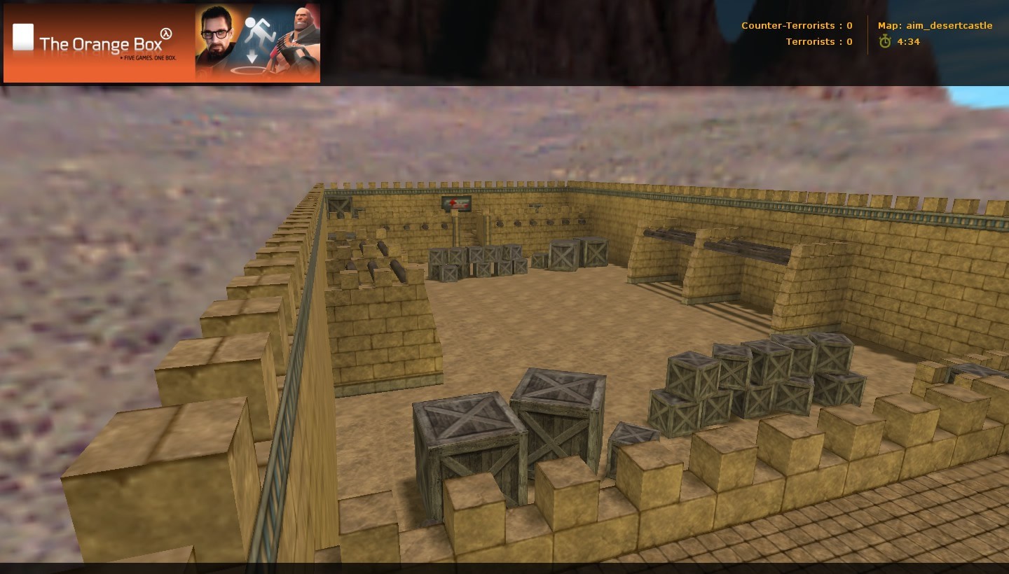 Скачать aim_desertcastle - Скриншот