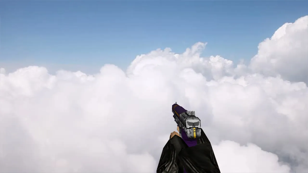 Скачать Модель Five Seven Sarge Purple для CS 1.6 - Уникальный стиль - Скриншот