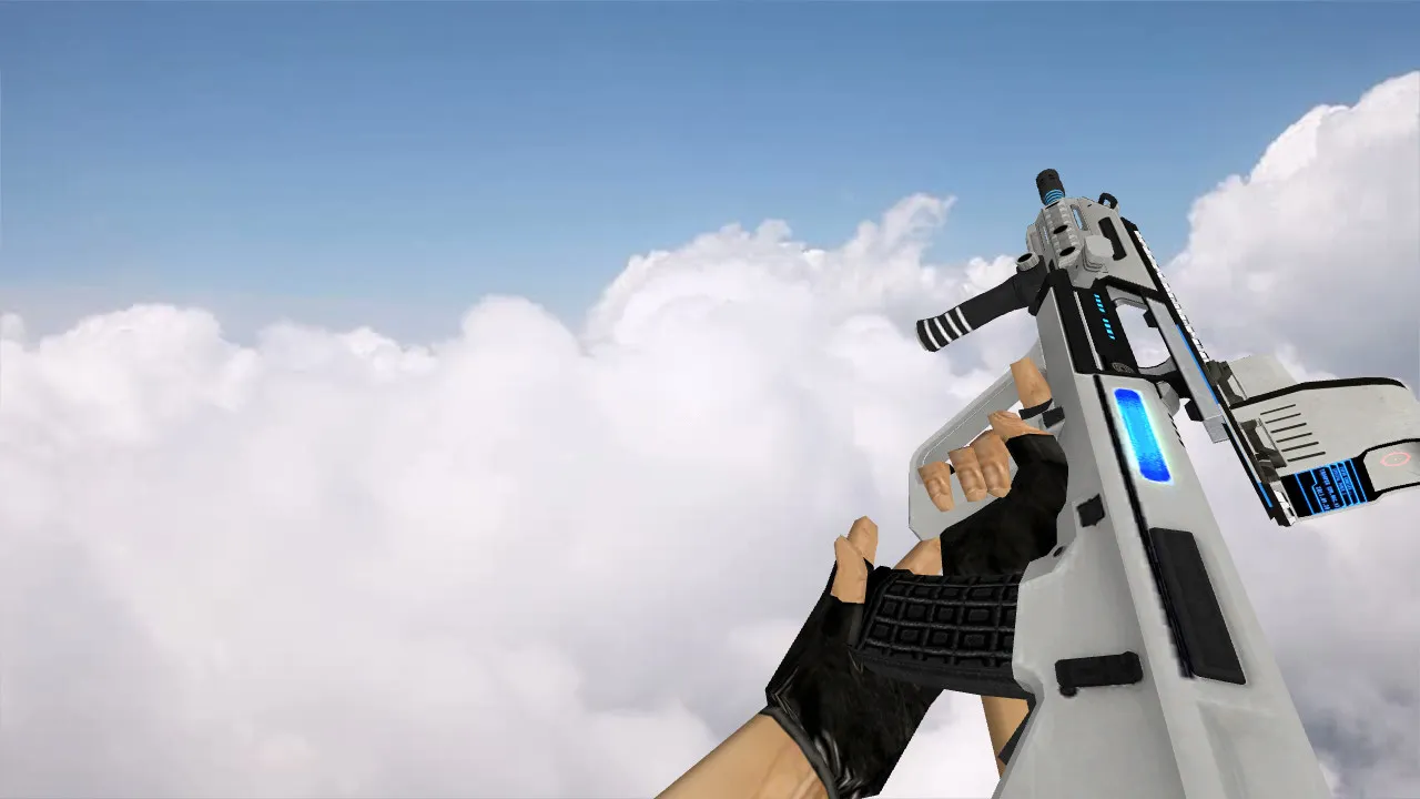 Скачать Модель AUG A3 Trooper для CS 1.6 - Уникальный стиль и точность - Скриншот