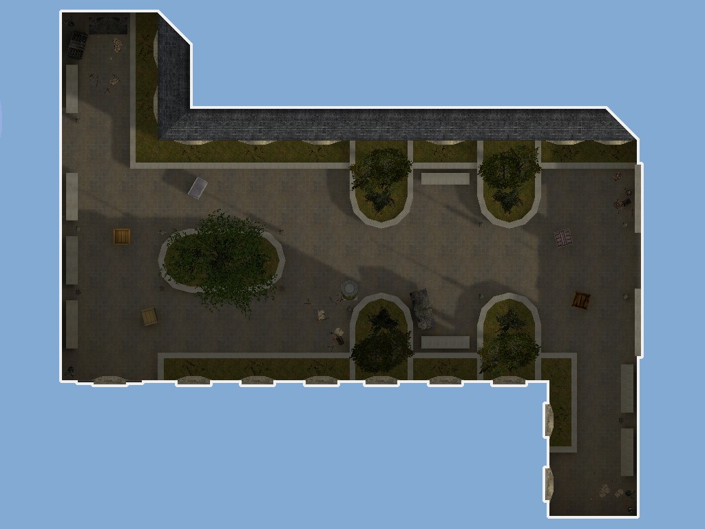 awp_courtyard — скриншот 13