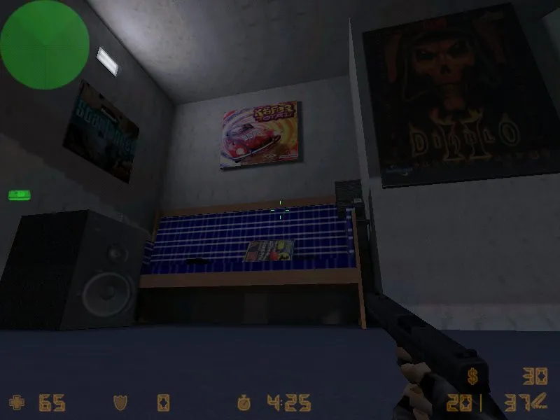 Скачать Карта de_keller для Counter-Strike 1.6 - Заточенная под бои - Скриншот
