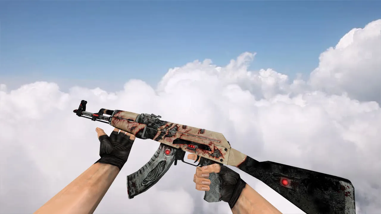 Скачать Модель «AK-47 Payback» v_ p_ w_ для CS 1.6: звук, анимация осмотра, качество текстур - Скриншот